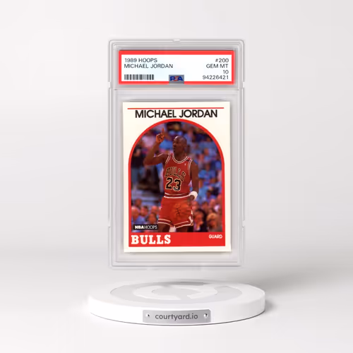 1989 Hoops #200 Michael Jordan (PSA 10 GEM MINT)