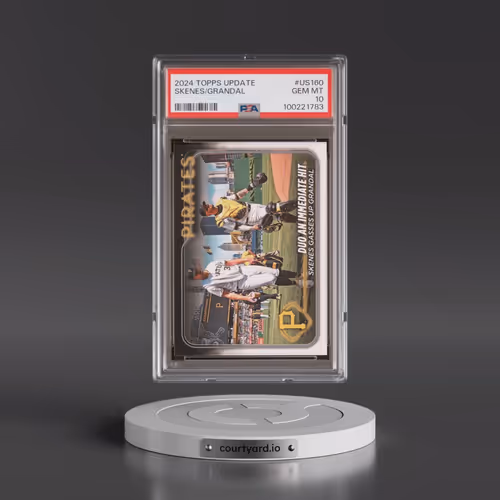 2024 Topps Update #US160 Paul Skenes/Yasmani Grandal (PSA 10 GEM MINT)