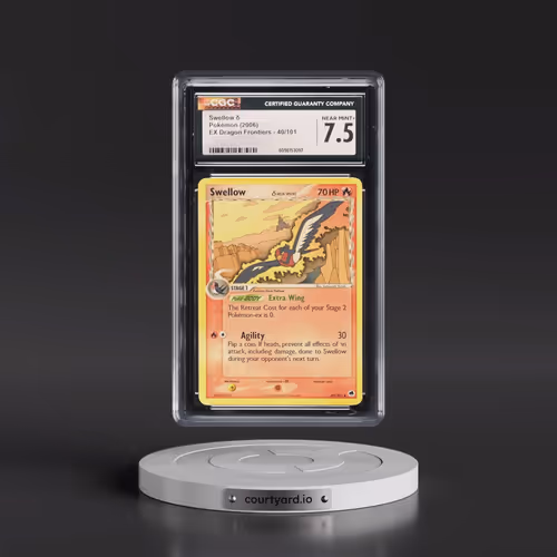 2006 EX Dragon Frontiers #40/101 Swellow δ (CGC 7.5 NM+)
