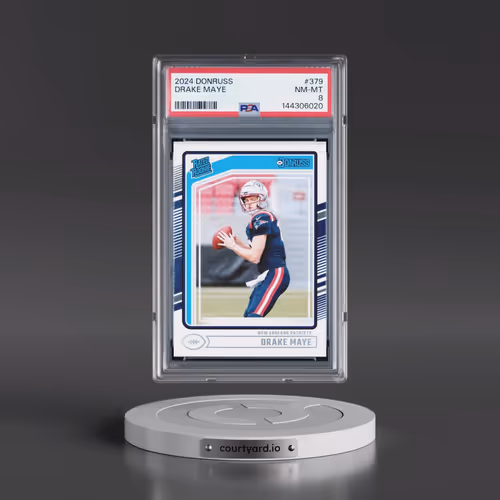 2024 Panini Donruss #379 Drake Maye (PSA 8 NM-MT)