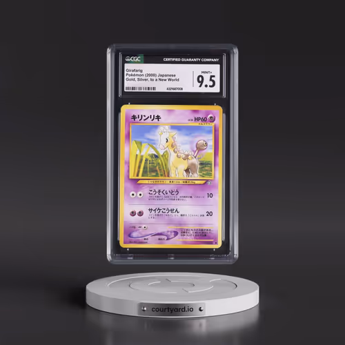 2000 Gold, Silver, to a New World #203 Girafarig (CGC 9.5 MINT+)