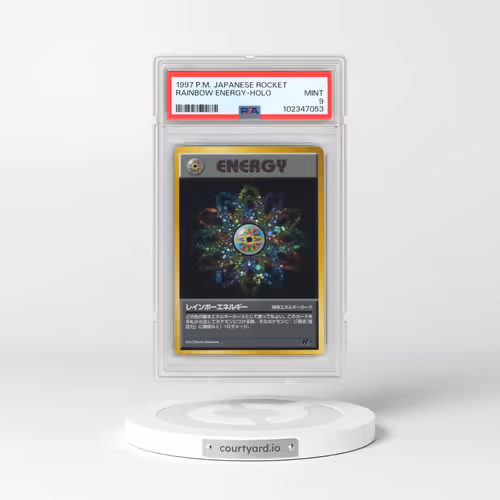 1997 Pokémon Rocket Rainbow Energy - Holo (PSA 9 MINT)