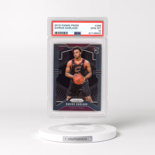 2019 Panini Prizm #288 Darius Garland (PSA 10 GEM MINT)