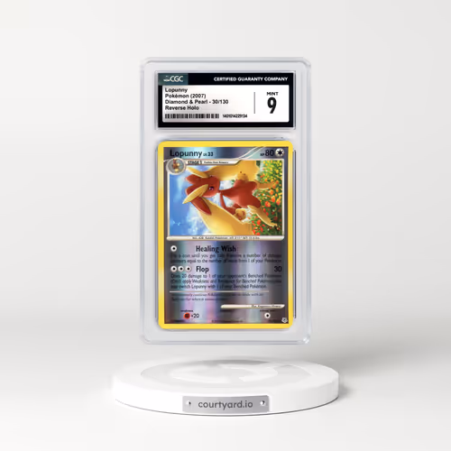 2007 Diamond & Pearl #30 Lopunny - Holo (CGC 9 MINT)