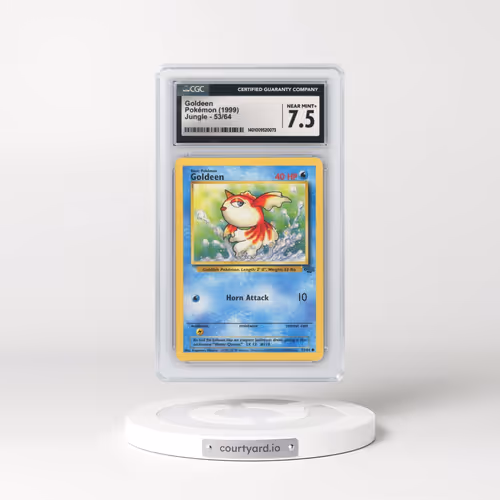 1999 Jungle #53/64 Goldeen (CGC 7.5 NM+)