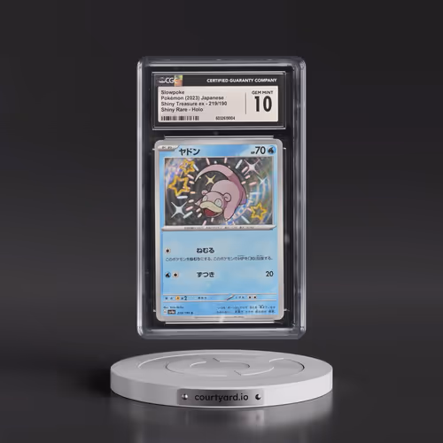 2023 Shiny Treasure ex #219/190 Slowpoke - Shiny Rare Holo (CGC 10 GEM MINT)