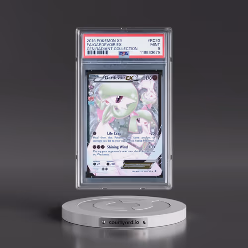 2016 Pokémon XY Generations Radiant Collection #RC30 Gardevoir EX - Holo Full Art (PSA 9 MINT)