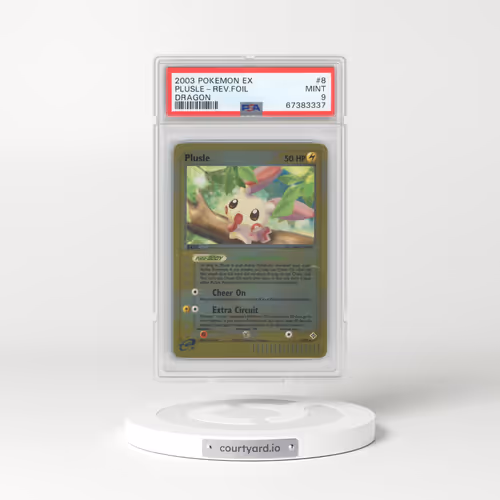2003 EX Dragon #8 Plusle (PSA 9 MINT)