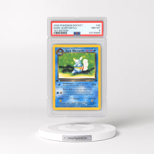 2000 Team Rocket #46 Dark Wartortle - 1st Edition (PSA 8 NM-MT)