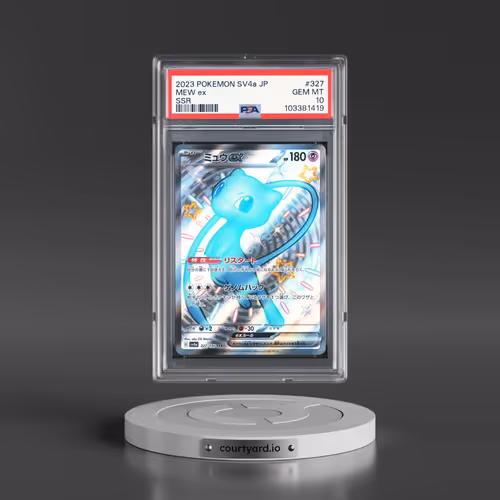 2023 Pokémon Sv4a-Shiny Treasure EX #327 Mew EX - Holo Ssr (PSA 10 GEM MINT)