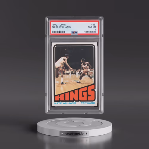 1972 Topps #151 Nate Williams (PSA 8 NM-MT)