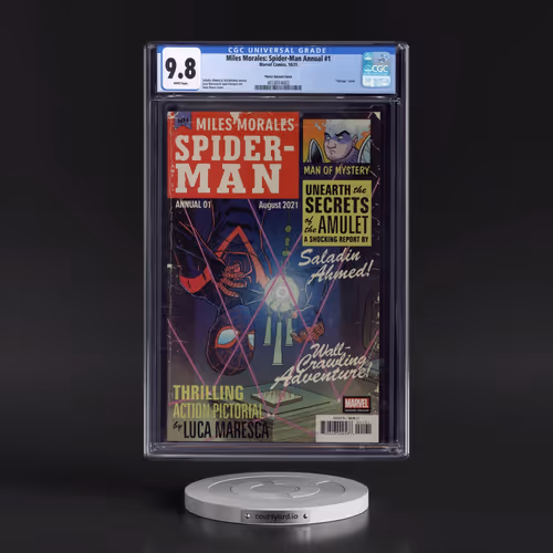 Miles Morales: Spider-Man Annual #1 CGC 9.8 White Pages (Marvel Comics, 10/21) - Universal Fleecs Va
