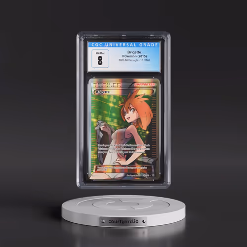 2015 BREAKthrough #161/162 Brigette - Ultra Rare Holo (CGC 8 NM-MT)