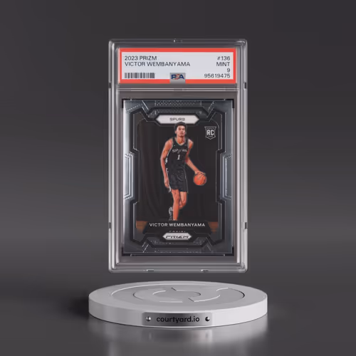 2023 Panini Prizm #136 Victor Wembanyama (PSA 9 MINT)