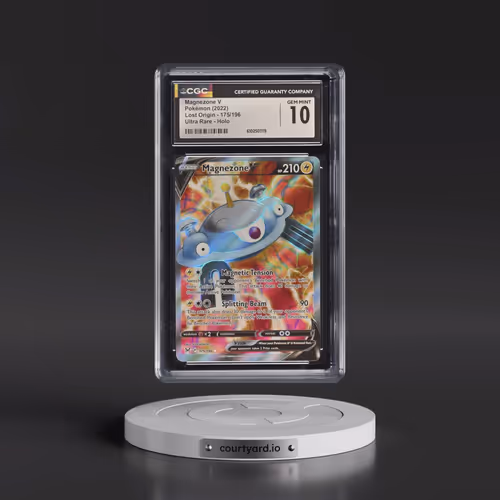 2022 Lost Origin #175/196 Magnezone V - Ultra Rare Holo (CGC 10 GEM MINT)