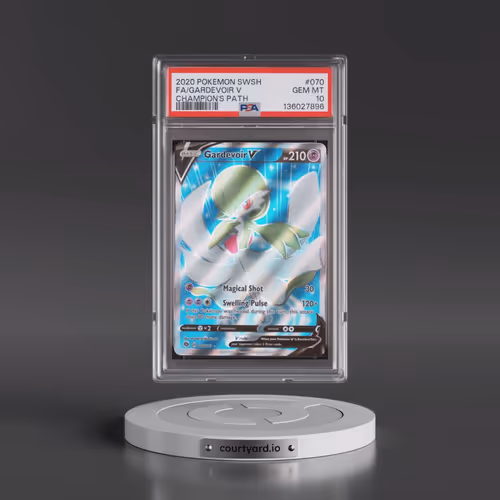 2020 Pokémon Sword & Shield Champion's Path #070 Gardevoir V - Holo Full Art (PSA 10 GEM MINT)