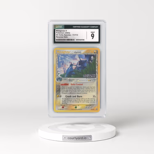 2005 EX Delta Species #11 Metagross - Holo (CGC 9 MINT)