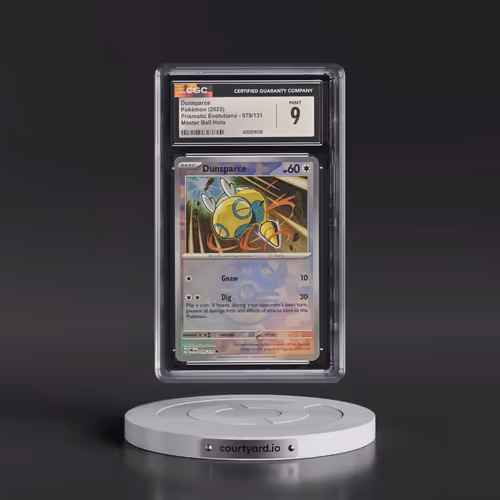 2025 Prismatic Evolutions - PRE EN #079/131 Dunsparce - Master Ball Holo (CGC 9 MINT)