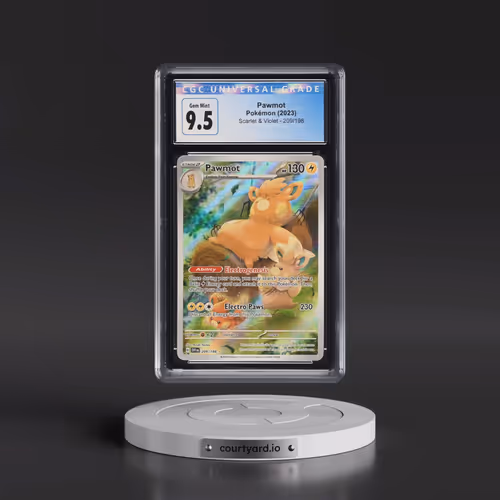 2023 Pokémon Svi EN-Scarlet & Violet #209 Pawmot - Illustration Rare (CGC 10 GEM MINT)
