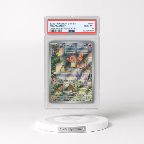 2023 Pokémon Svp EN-SV Black Star Promo #044 Charmander - Obsidian Flames Elite Trainer Box (PSA 10 GEM MINT)