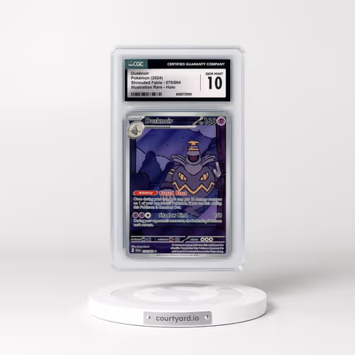 2023 Shrouded Fable - SFA EN #070/064 Dusknoir - Illustration Rare Holo (CGC 10 GEM MINT)