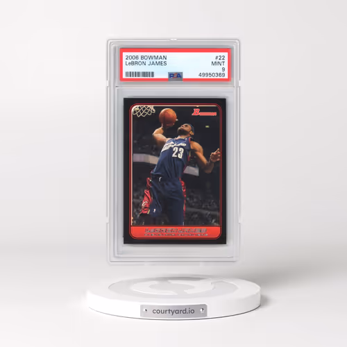 2006 Bowman #22 LeBron James (PSA 9 MINT)