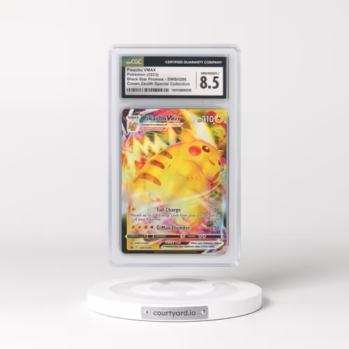 2017 Black Star Promos - Sword & Shield #SWSH286 Pikachu VMAX - Holo Crown Zenith Special Collection (CGC 8.5 NM-MT+)