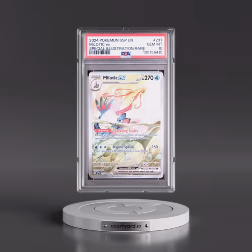 2024 Pokémon Ssp EN-Surging Sparks #237 Milotic EX - Holo Special Illustration Rare (PSA 10 GEM MINT