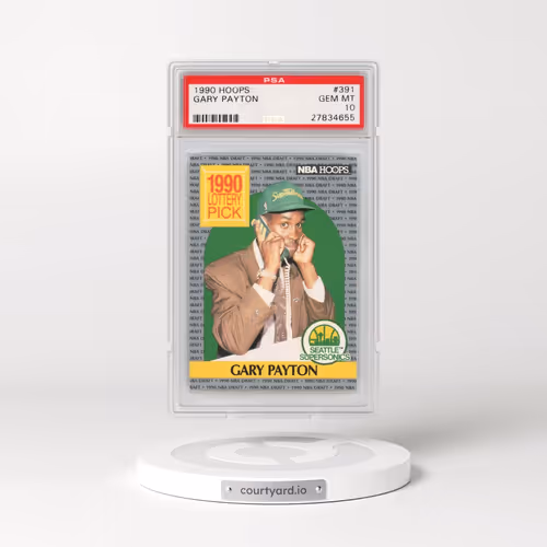 1990 Hoops #391 Gary Payton (PSA 10 GEM MINT)
