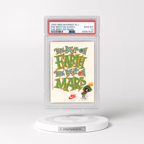 1993 Nike/Warner Michael Jordan The Best on Earth. the Best on Mars (PSA 10 GEM MINT)