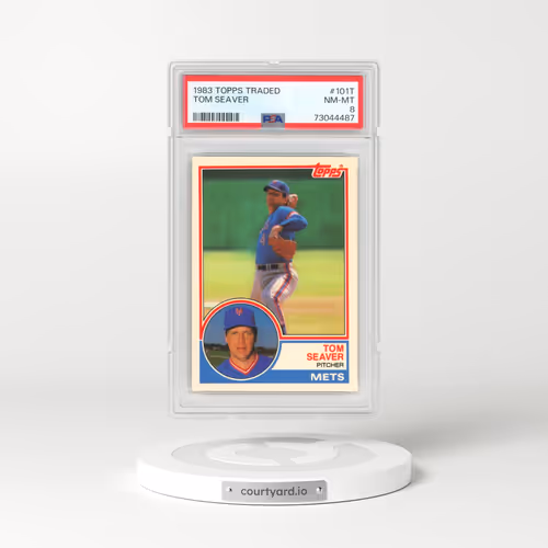 1983 Topps Traded #101T Tom Seaver (PSA 8 NM-MT)