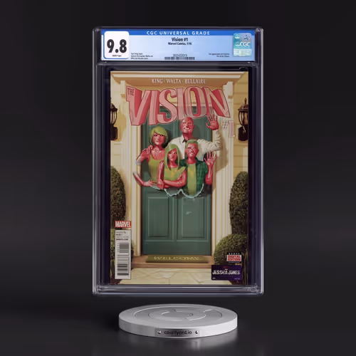Vision #1 CGC 9.8 White Pages (Marvel Comics, 1/16) - Universal