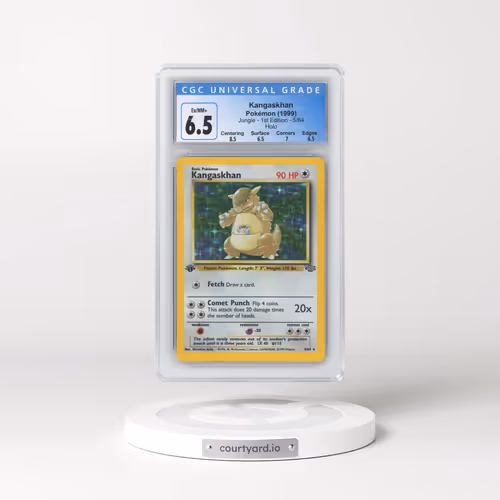 1999 Jungle #5/64 Kangaskhan - 1st Edition Holo (CGC 6.5 EX-NM+)