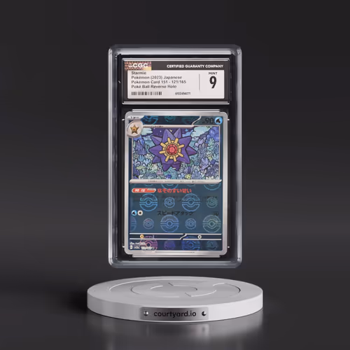2023 Pokémon Sv2a-Pokémon 151 #121 Starmie - Reverse Holo (CGC 9 MINT)