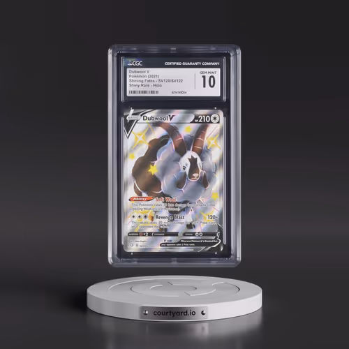 2021 Shining Fates #SV120/SV122 Dubwool V - Shiny Vault Holo (CGC 10 GEM MINT)