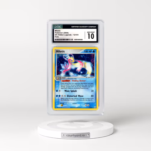 2004 EX Hidden Legends #12 Milotic - Holo (CGC 10 GEM MINT)
