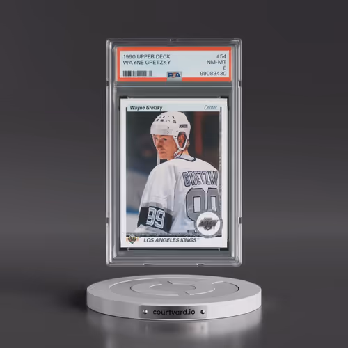 1990 Upper Deck #54 Wayne Gretzky (PSA 8 NM-MT)