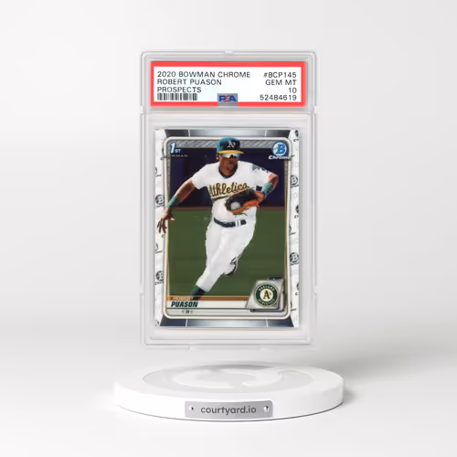 2020 Bowman Chrome Prospects #BCP145 Robert Puason (PSA 10 GEM MINT)