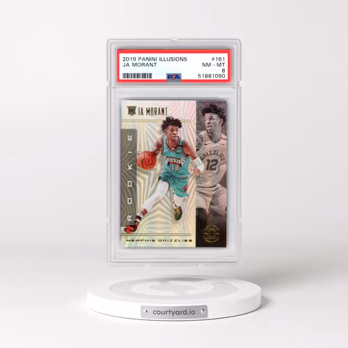 2019 Panini Illusions #161 Ja Morant (PSA 8 NM-MT)