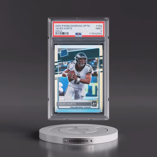 2020 Panini Donruss Optic #164 Jalen Hurts - Holo (PSA 9 MINT)