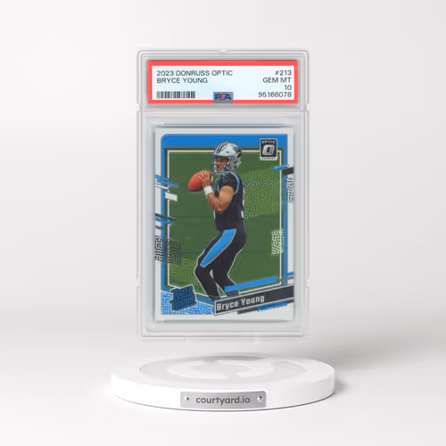 2023 Panini Donruss Optic #213 Bryce Young (PSA 10 GEM MINT)