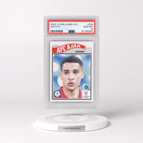2020 Topps Living UEFA Champions League #238 Antony (PSA 10 GEM MINT)
