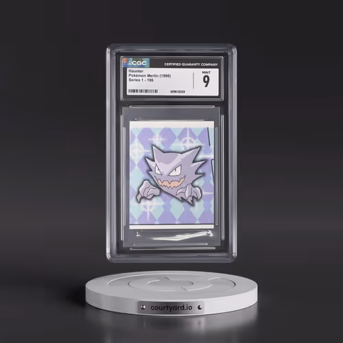 1998 Series 1 #186 Haunter (CGC 9 MINT)