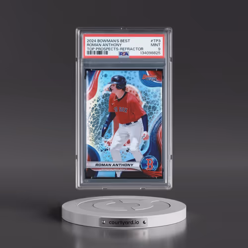 2024 Bowman's Best Top Prospects #TP3 Roman Anthony - Refractor (PSA 9 MINT)