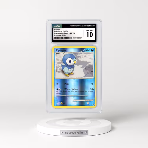 2007 Diamond & Pearl #93 Piplup - Holo (CGC 10 GEM MINT)
