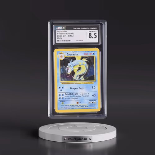 1999 Base Set #6/102 Gyarados - Holo (CGC 8.5 NM-MT+)