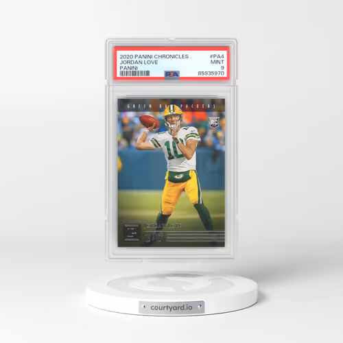 2020 Panini Chronicles Panini #PA4 Jordan Love (PSA 9 MINT)