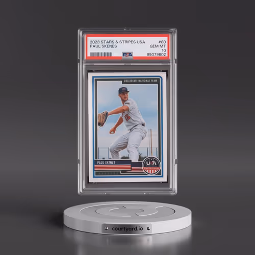 2023 Panini Stars & Stripes USA #80 Paul Skenes (PSA 10 GEM MINT)