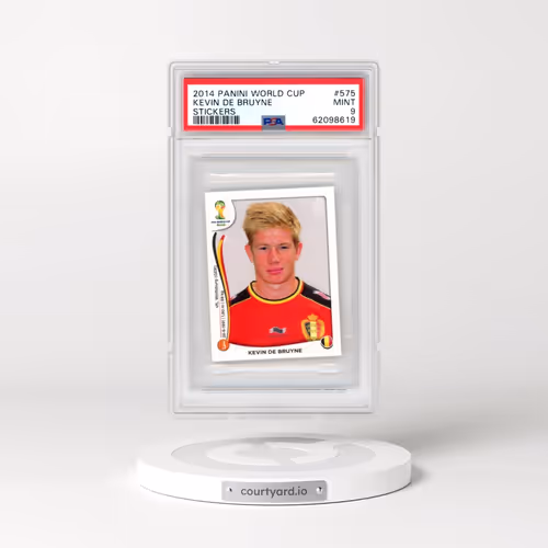 2014 Panini World Cup Stickers #575 Kevin de Bruyne (PSA 9 MINT)
