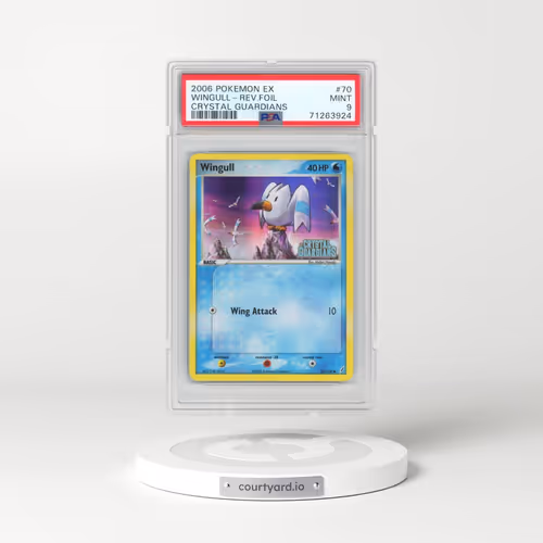 2006 Pokémon EX Crystal Guardians #70 Wingull - Reverse Foil (PSA 9 MINT)